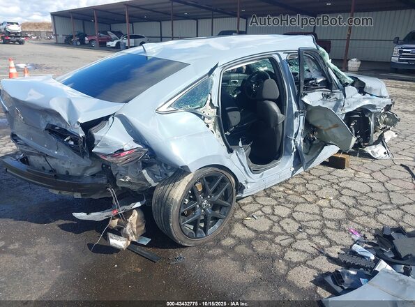 2HGFE2F55RH558415 2024 HONDA CIVIC Light Blue Հետևի աջ
