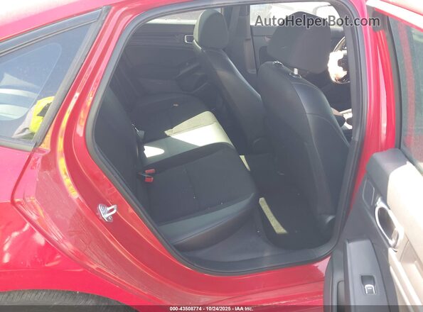 2HGFE2F58NH507257 2022 HONDA CIVIC Red VIN sticker view