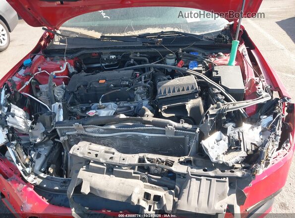 2HGFE2F58NH507257 2022 HONDA CIVIC Red Rear view