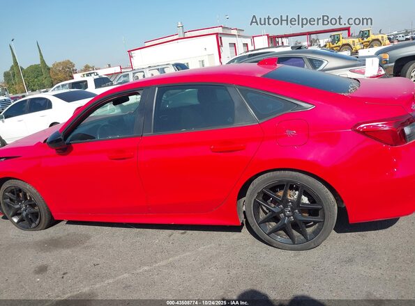 2HGFE2F58NH507257 2022 HONDA CIVIC Red 