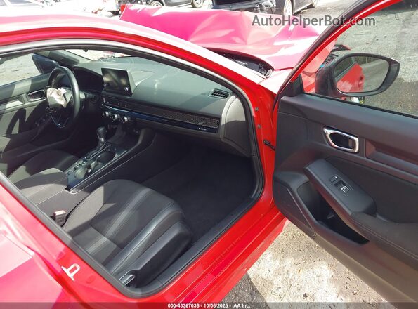 2HGFE2F58NH520896 2022 HONDA CIVIC Red Սալոնի դիմացի տեսք