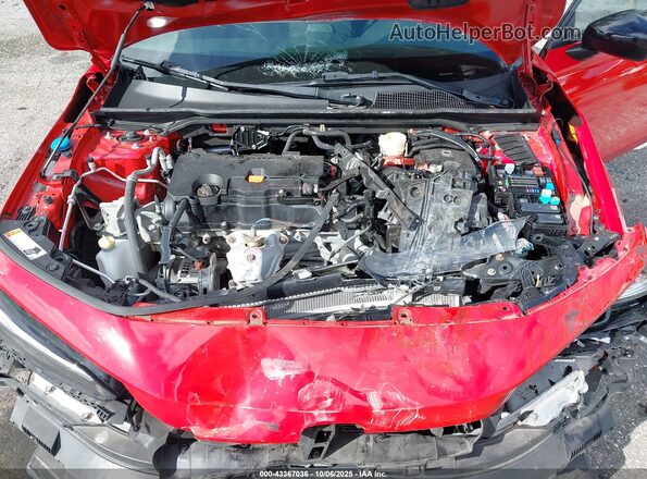 2HGFE2F58NH520896 2022 HONDA CIVIC Red Հետևի տեսք