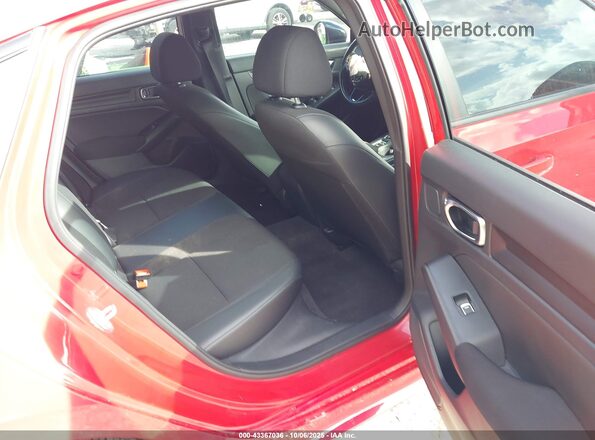 2HGFE2F58NH520896 2022 HONDA CIVIC Red VIN կոդի պիտակի տեսք
