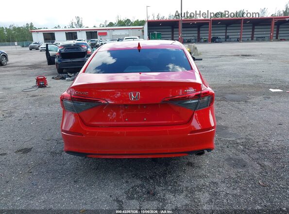 2HGFE2F58NH520896 2022 HONDA CIVIC Red 