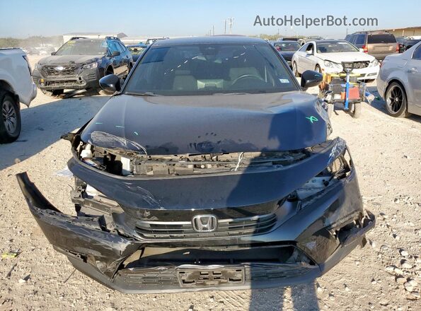 2HGFE2F58NH560377 2022 HONDA CIVIC Black Widok z przodu