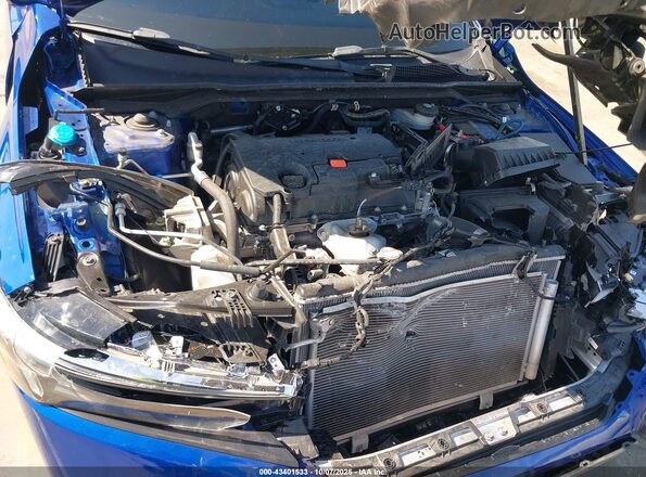 2HGFE2F58NH603664 2022 HONDA CIVIC Blue Vista trasera