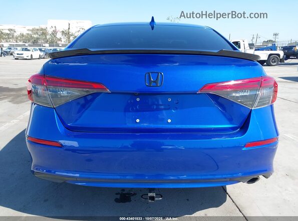 2HGFE2F58NH603664 2022 HONDA CIVIC Blue 