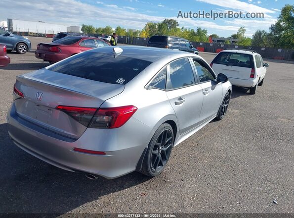 2HGFE2F59NH559870 2022 HONDA CIVIC Silver Rear right