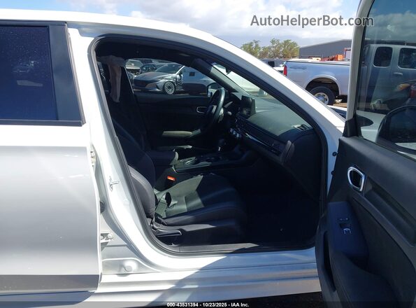 2HGFE2F59PH554302 2023 HONDA CIVIC White წინა სალონის ხედი