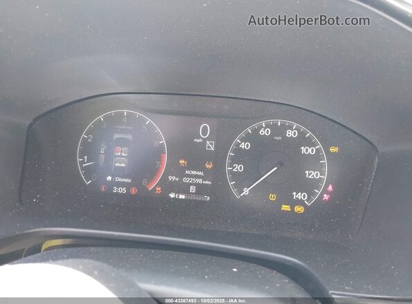 2HKRS3H74RH332303 2024 HONDA CR-V Красный Вид задних сидений