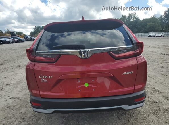 2HKRW2H50LH654585 2020 HONDA CR-V Red Вид ззаду
