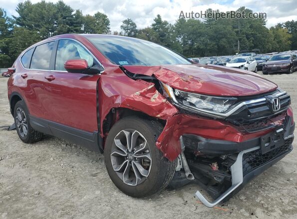 2HKRW2H50LH654585 2020 HONDA CR-V Red Передня права чверть