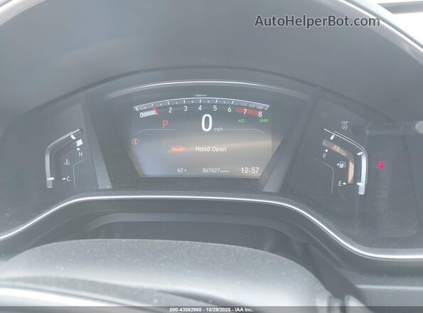 2HKRW2H5XLH672446 2020 HONDA CR-V Gray Rear seats view