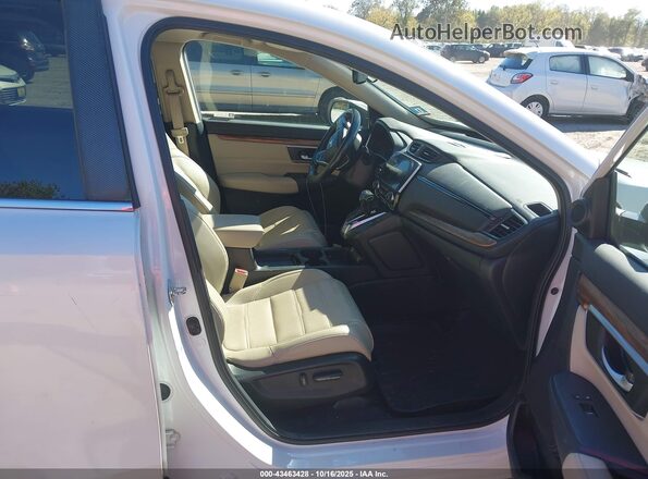 2HKRW2H80LH665192 2020 HONDA CR-V Белый Вид салона спереди