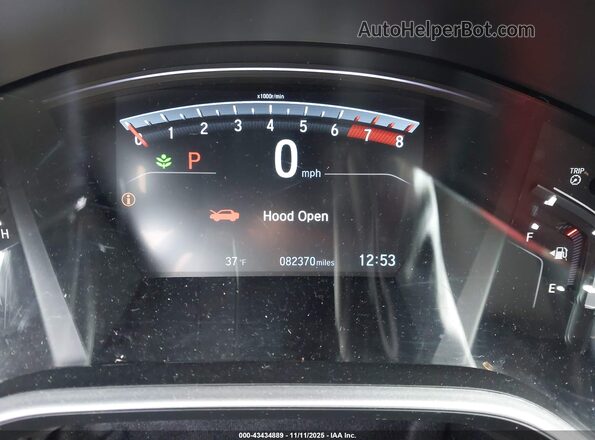 2HKRW2H80LH681747 2020 HONDA CR-V Silver Widok tylnych siedzeń