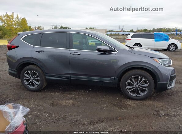 2HKRW2H8XNH631098 2022 HONDA CR-V Gray Widok wnętrza z tyłu