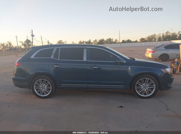 2LMHJ5AT7GBL02416 2016 LINCOLN MKT Blue Instrument cluster view