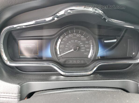 2LMHJ5AT7KBL00660 2019 LINCOLN MKT Black Widok zestawu wskaźników