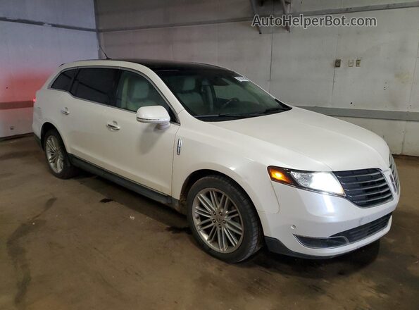 2LMHJ5ATXJBL01641 2018 LINCOLN MKT White Przód prawy