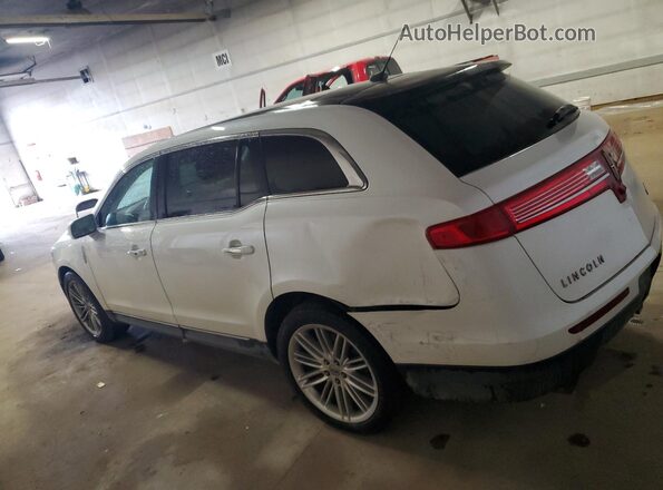 2LMHJ5ATXJBL01641 2018 LINCOLN MKT White Tył lewy