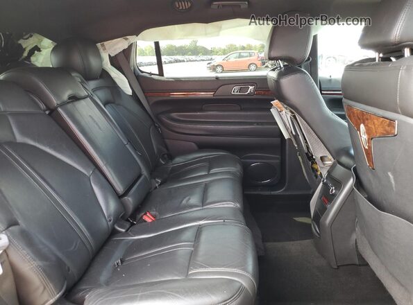 2LMHJ5NK2JBL01943 2018 LINCOLN MKT Black Widok wnętrza z tyłu