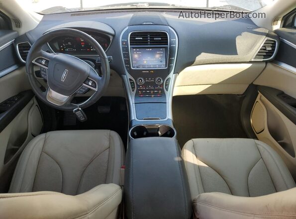 2LMPJ6J90LBL01236 2020 LINCOLN NAUTILUS White Առջևի վահանակի տեսք