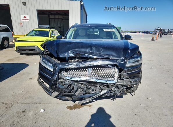 2LMPJ6J93LBL33758 2020 LINCOLN NAUTILUS Black Widok z przodu