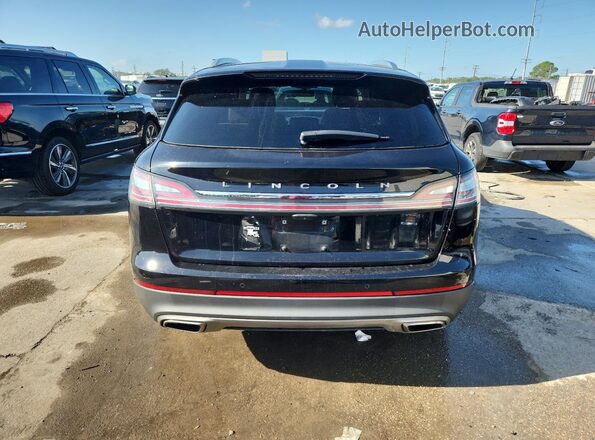 2LMPJ6J93LBL33758 2020 LINCOLN NAUTILUS Black Widok z tyłu