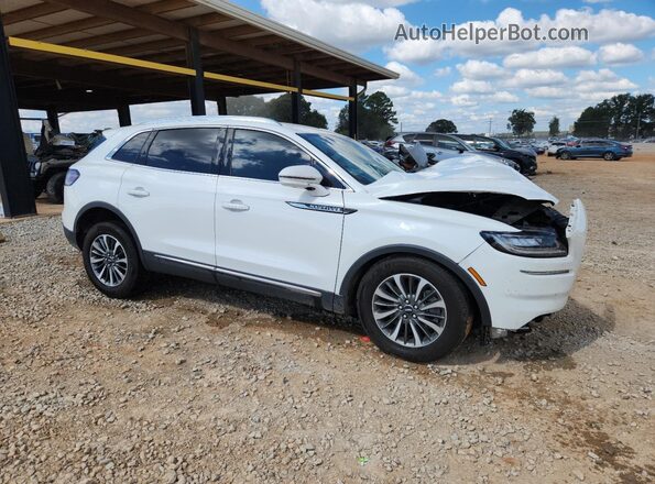 2LMPJ6J99NBL07250 2022 LINCOLN NAUTILUS White Передня права чверть