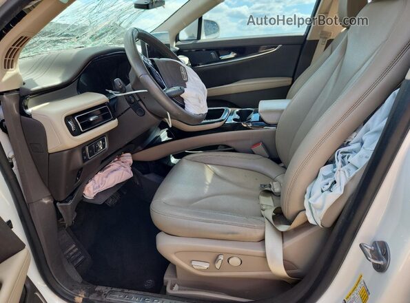 2LMPJ6J99NBL07250 2022 LINCOLN NAUTILUS White Вид салону спереду