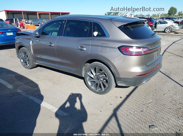 2LMPJ6K91LBL04337 2020 LINCOLN NAUTILUS Gray Задня ліва чверть