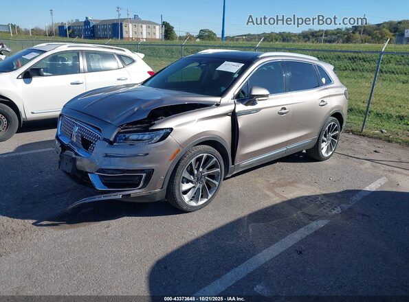 2LMPJ6K91LBL04337 2020 LINCOLN NAUTILUS Gray Передня ліва чверть