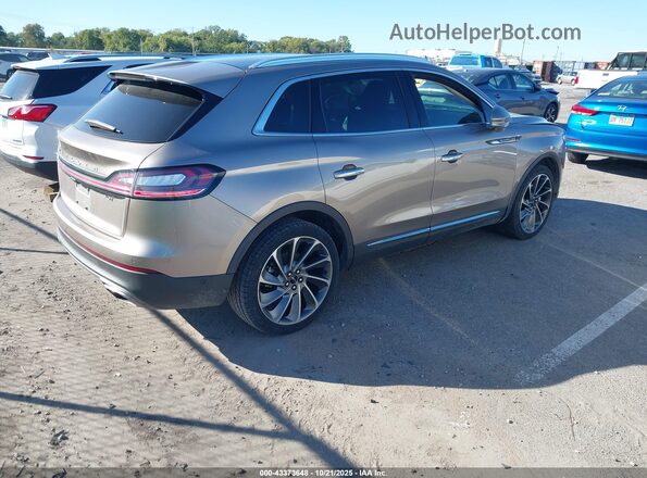 2LMPJ6K91LBL04337 2020 LINCOLN NAUTILUS Gray Задня права чверть