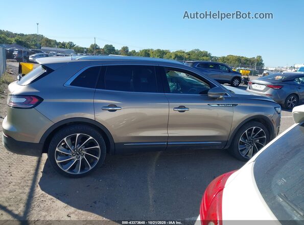 2LMPJ6K91LBL04337 2020 LINCOLN NAUTILUS Gray Вид задньої частини салону