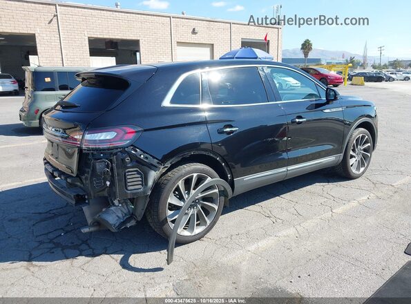 2LMPJ6K96LBL24650 2020 LINCOLN NAUTILUS Black Задня права чверть