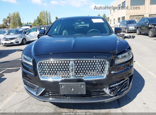 2LMPJ6K96LBL24650 2020 LINCOLN NAUTILUS Black Вид задньої частини салону