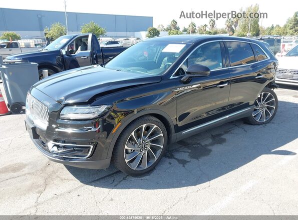2LMPJ6K96LBL24650 2020 LINCOLN NAUTILUS Black Передня ліва чверть