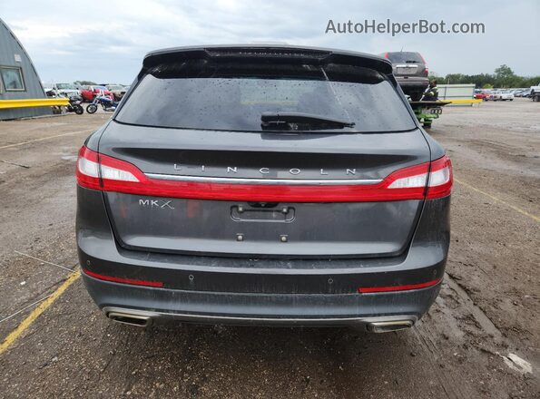 2LMPJ6LR0JBL12182 2018 LINCOLN MKX Gray 