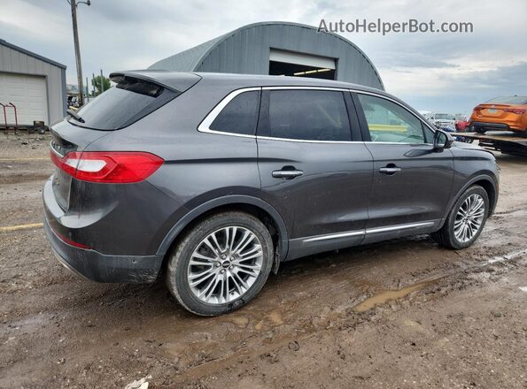 2LMPJ6LR0JBL12182 2018 LINCOLN MKX Gray 