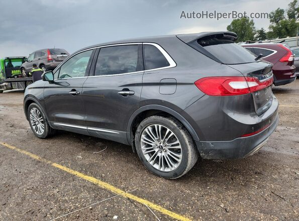 2LMPJ6LR0JBL12182 2018 LINCOLN MKX Gray 