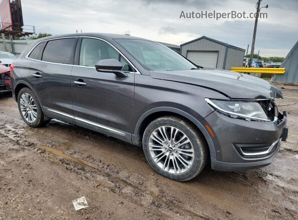 2LMPJ6LR0JBL12182 2018 LINCOLN MKX Gray 