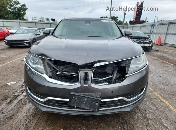 2LMPJ6LR0JBL12182 2018 LINCOLN MKX Gray 