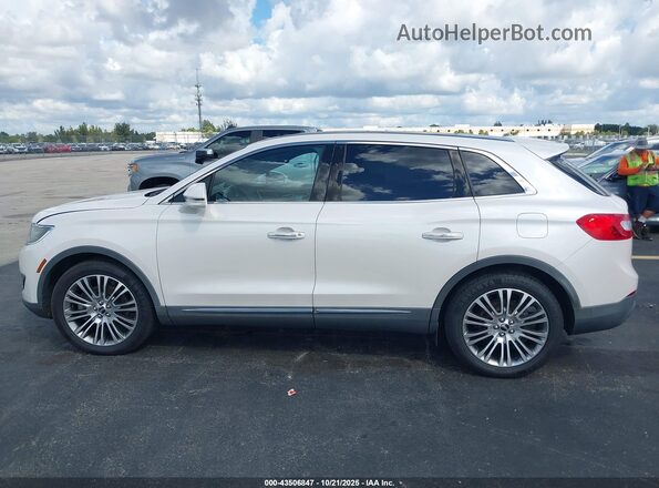 2LMPJ6LR0JBL26437 2018 LINCOLN MKX White Vista interior de 360 grados