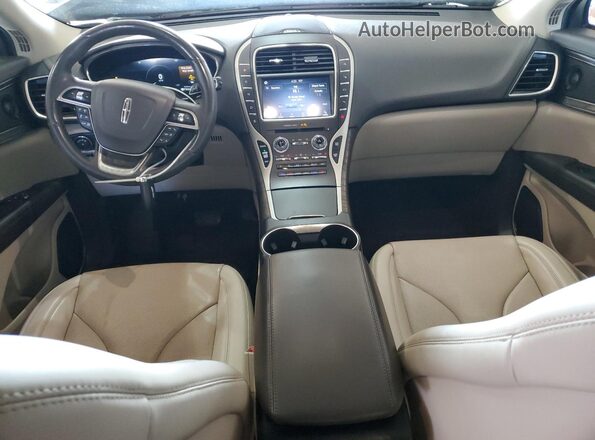 2LMPJ8K93LBL30790 2020 LINCOLN NAUTILUS White Vista del salpicadero
