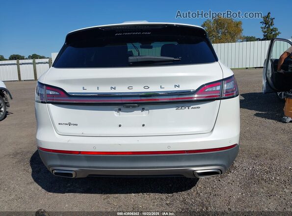 2LMPJ8K95LBL02473 2020 LINCOLN NAUTILUS White 