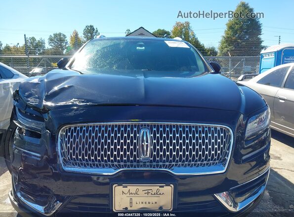 2LMPJ8K97LBL35555 2020 LINCOLN NAUTILUS Black Вид щитка приладів