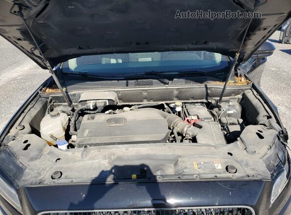 2LMPJ8K97MBL01536 2021 LINCOLN NAUTILUS Black Engine compartment view