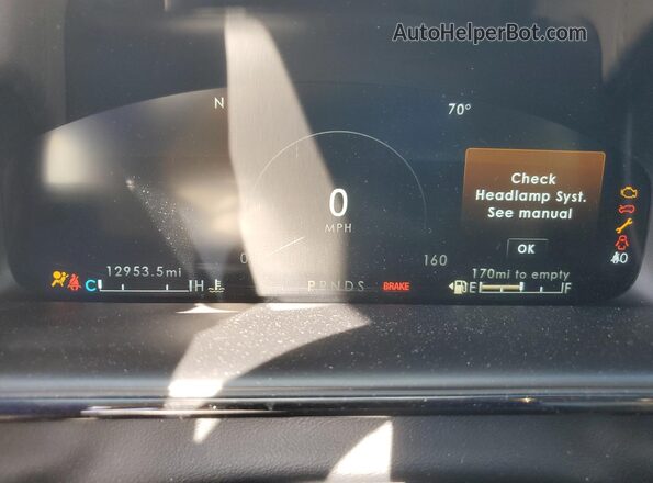 2LMPJ8K98NBL05015 2022 LINCOLN NAUTILUS Gray Սարքավորումների վահանակի տեսք