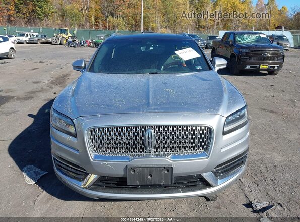 2LMPJ8K99LBL21706 2020 LINCOLN NAUTILUS Silver Widok zestawu wskaźników