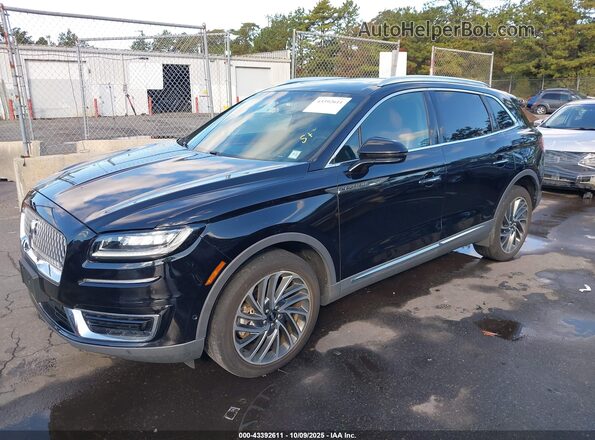 2LMPJ8K99LBL30356 2020 LINCOLN NAUTILUS Черный Передняя левая четверть